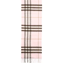 CASHMERE CHECK SCARF