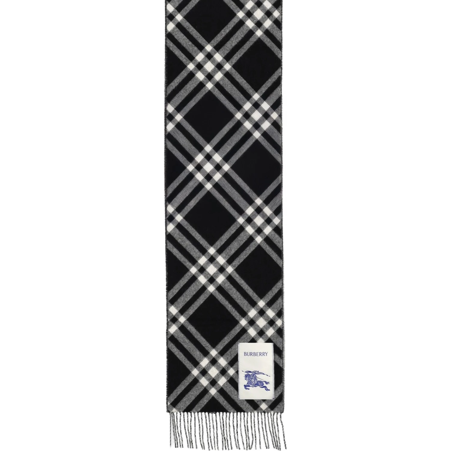 CASHMERE CHECK SCARF