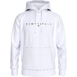 Embroidered Tommy Logo Hoodie