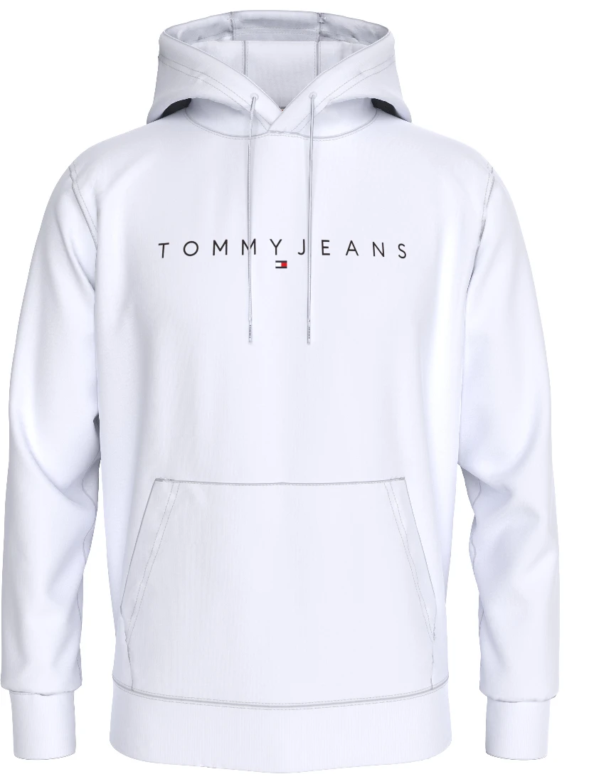 Embroidered Tommy Logo Hoodie
