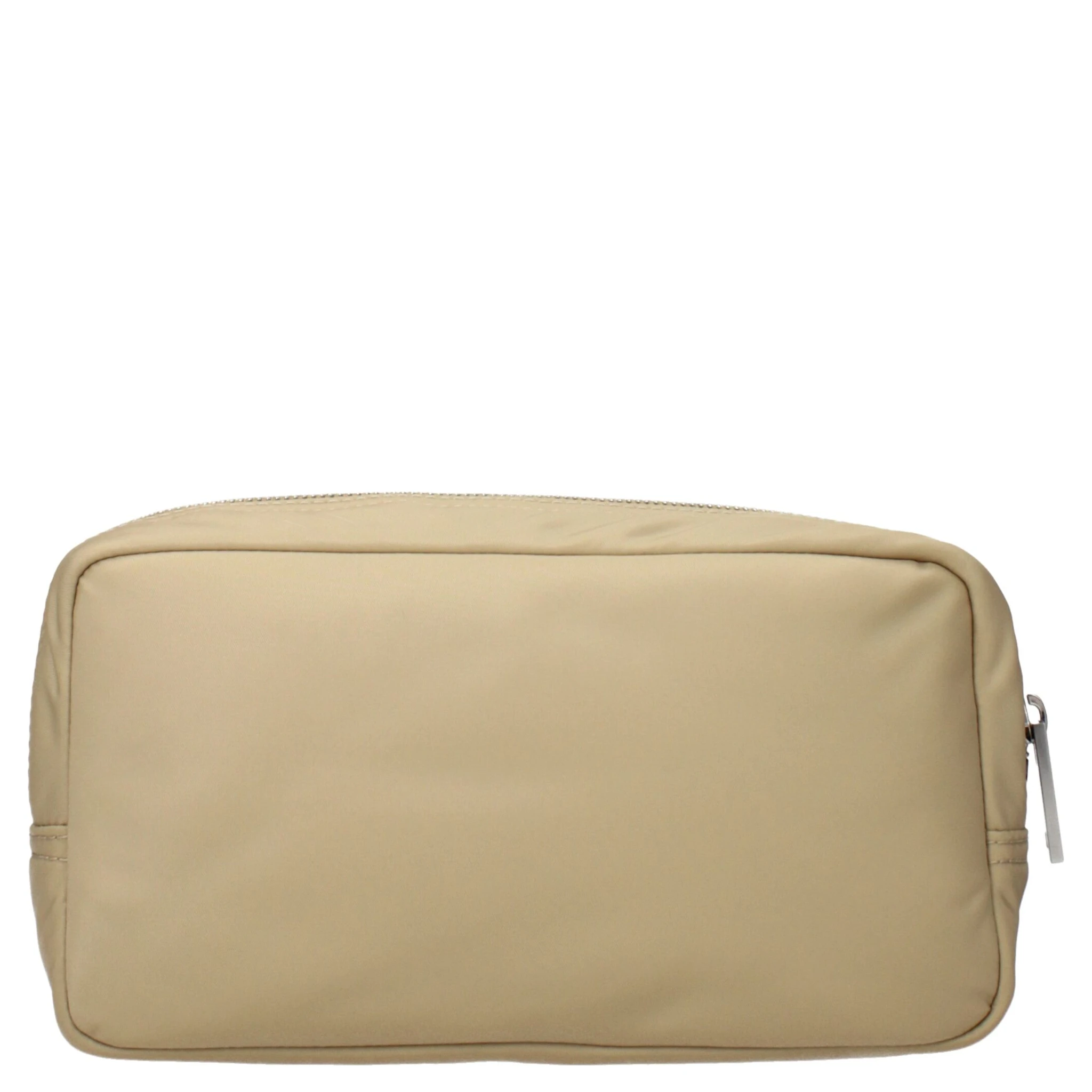 Beige Nylon Clutch Bag