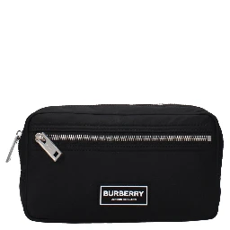 Black Nylon Clutch Bag