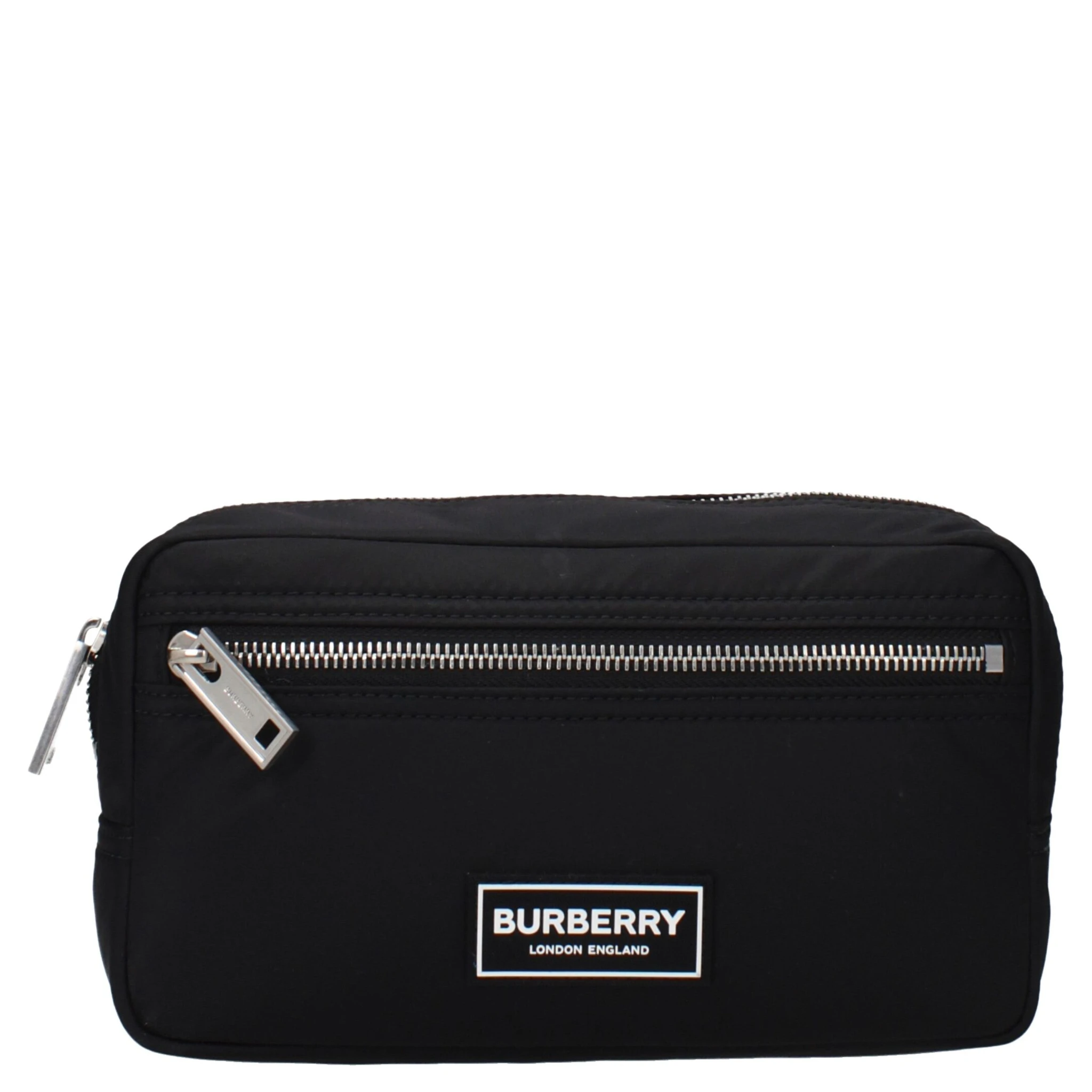 Black Nylon Clutch Bag