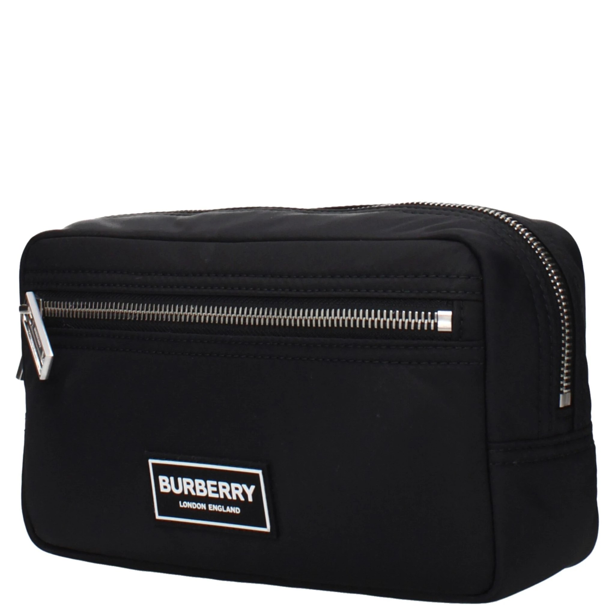 Black Nylon Clutch Bag