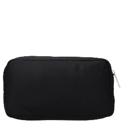 Black Nylon Clutch Bag