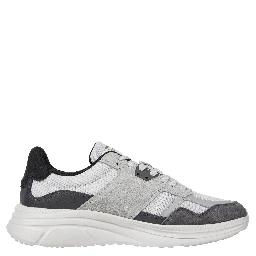 Modern leather chunky sneakers