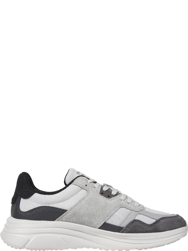 Modern leather chunky sneakers alternative