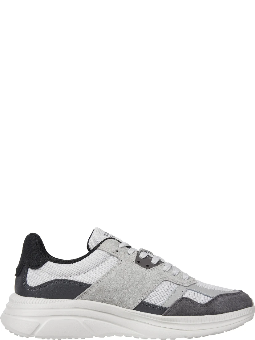Modern leather chunky sneakers