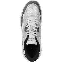 Modern leather chunky sneakers