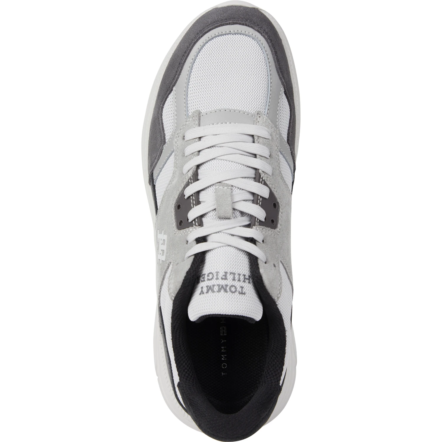 Modern leather chunky sneakers