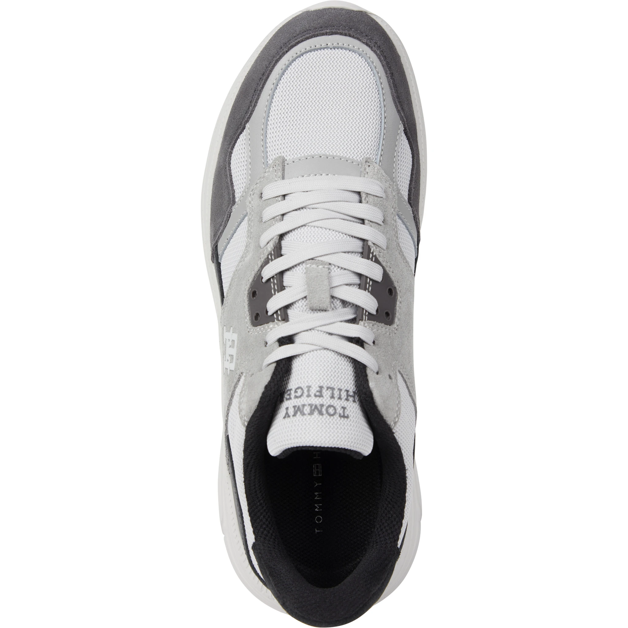 Modern leather chunky sneakers