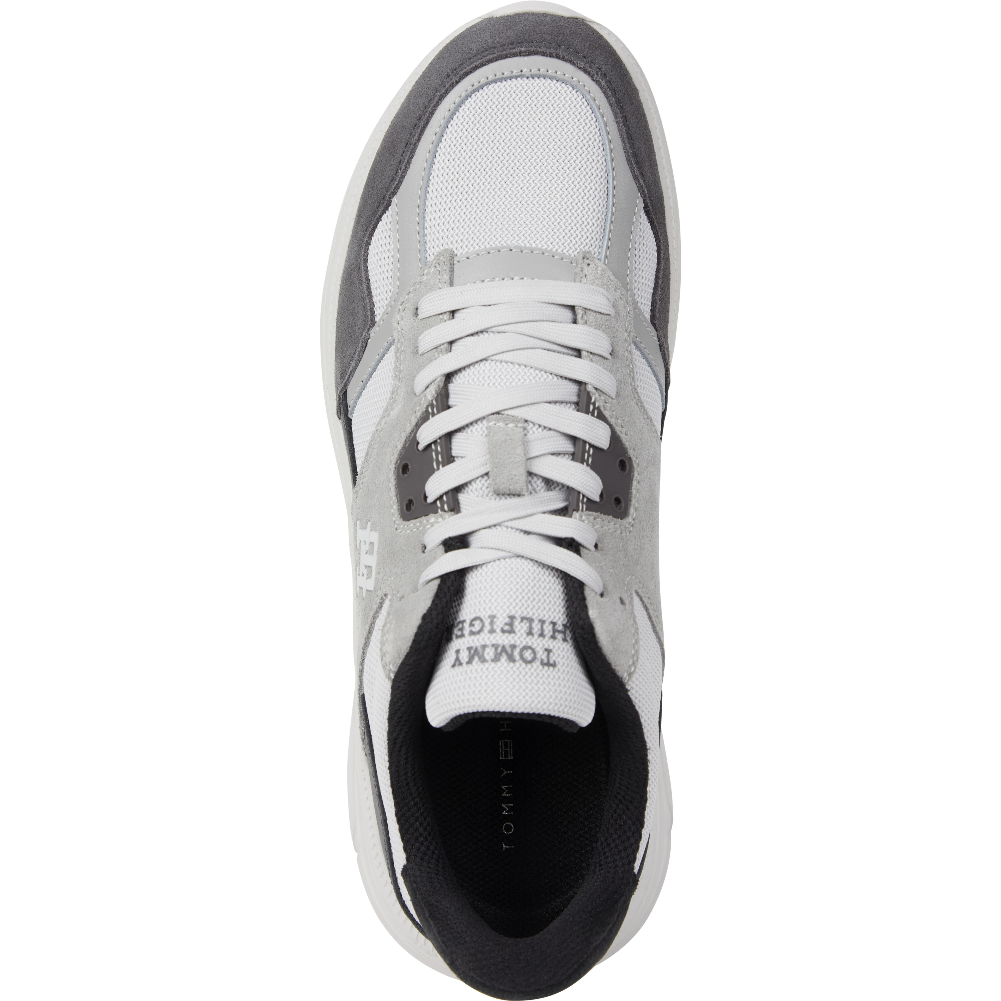 Modern leather chunky sneakers
