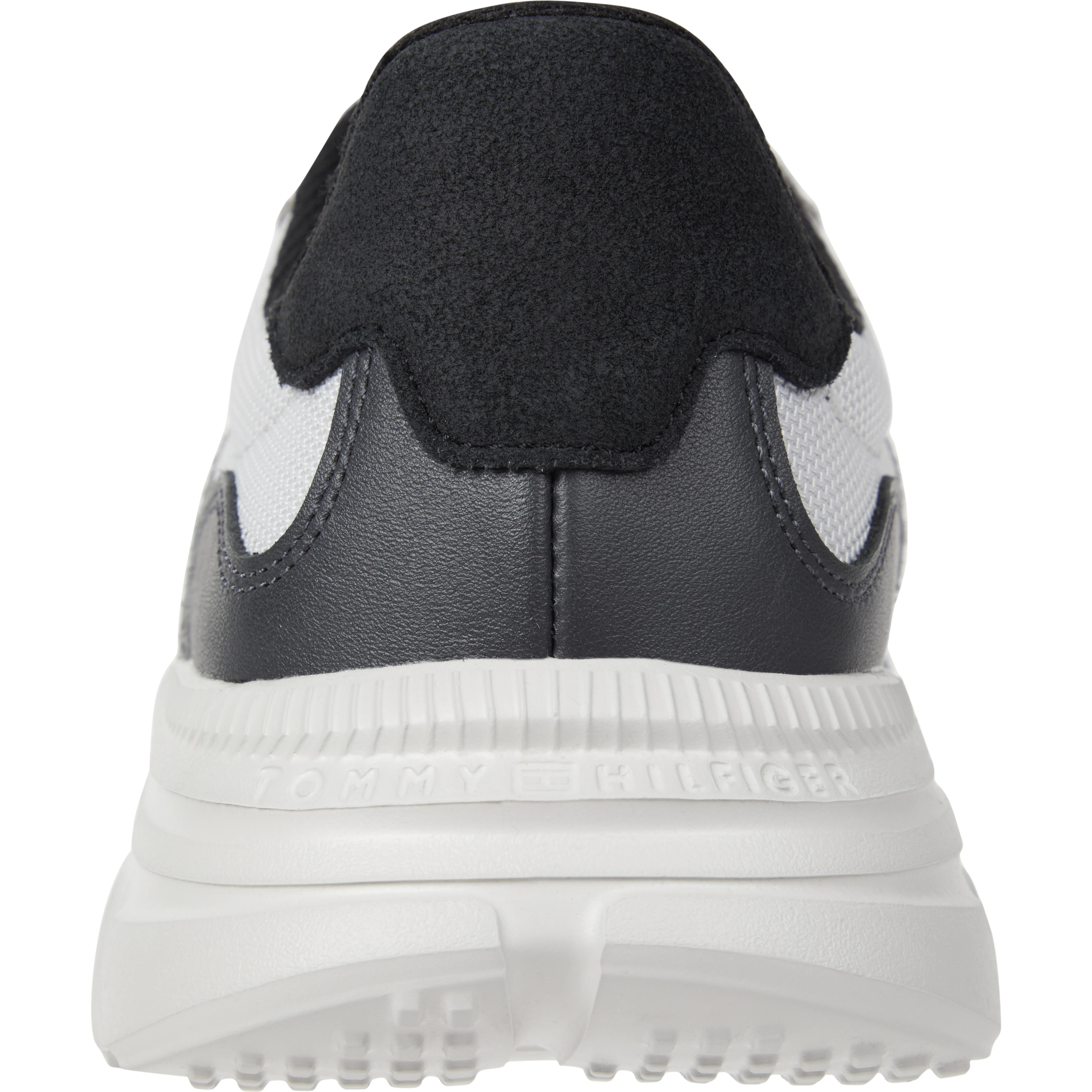 Modern leather chunky sneakers