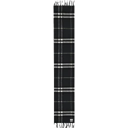 CASHMERE CHECK SCARF