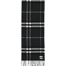 CASHMERE CHECK SCARF