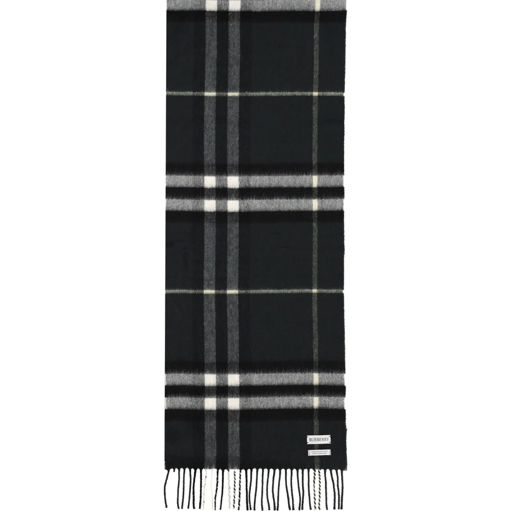 CASHMERE CHECK SCARF