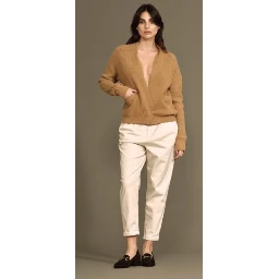 WHITE WISE Trousers Cream