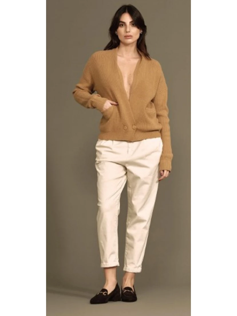 WHITE WISE Trousers Cream