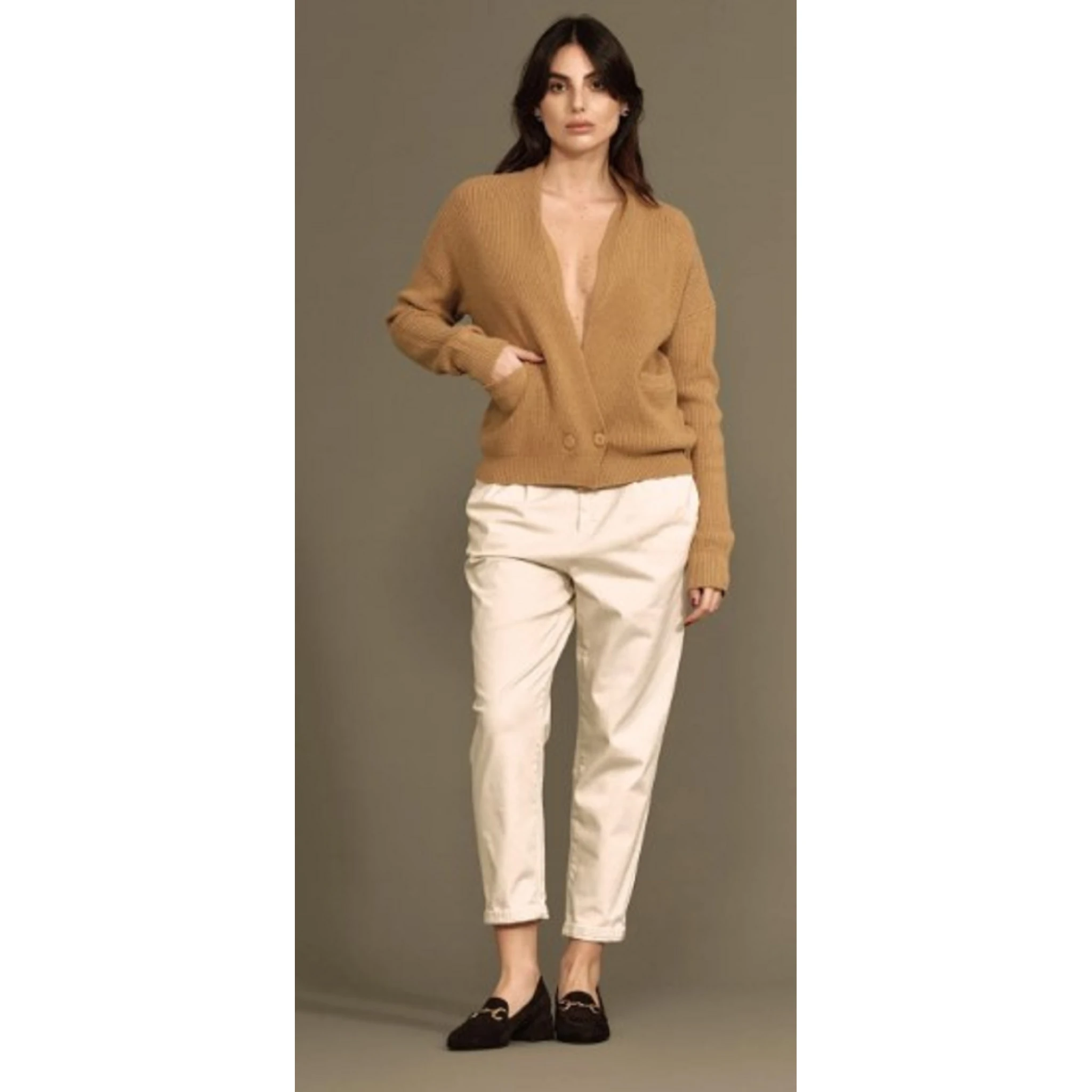 WHITE WISE Trousers Cream
