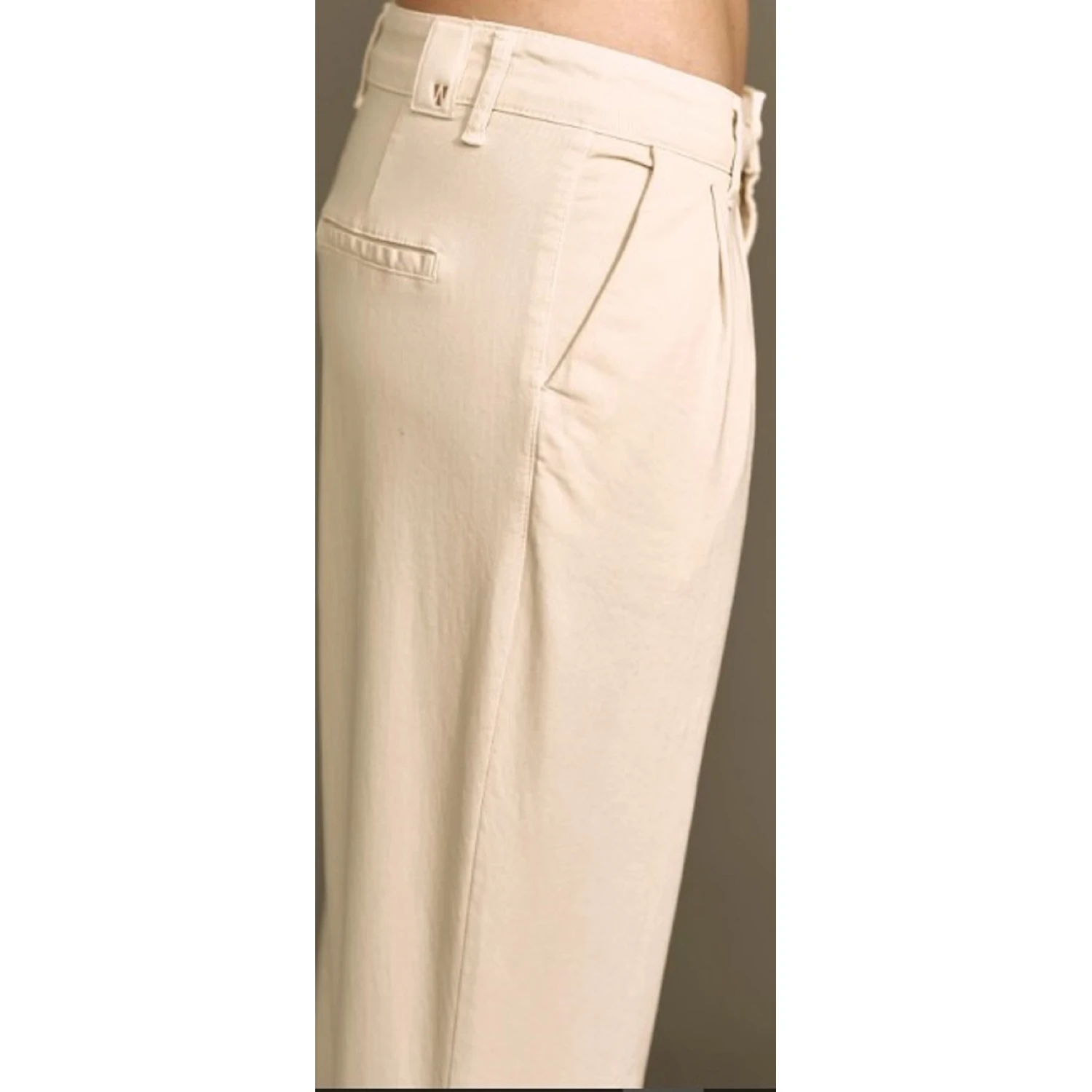 WHITE WISE Trousers Cream