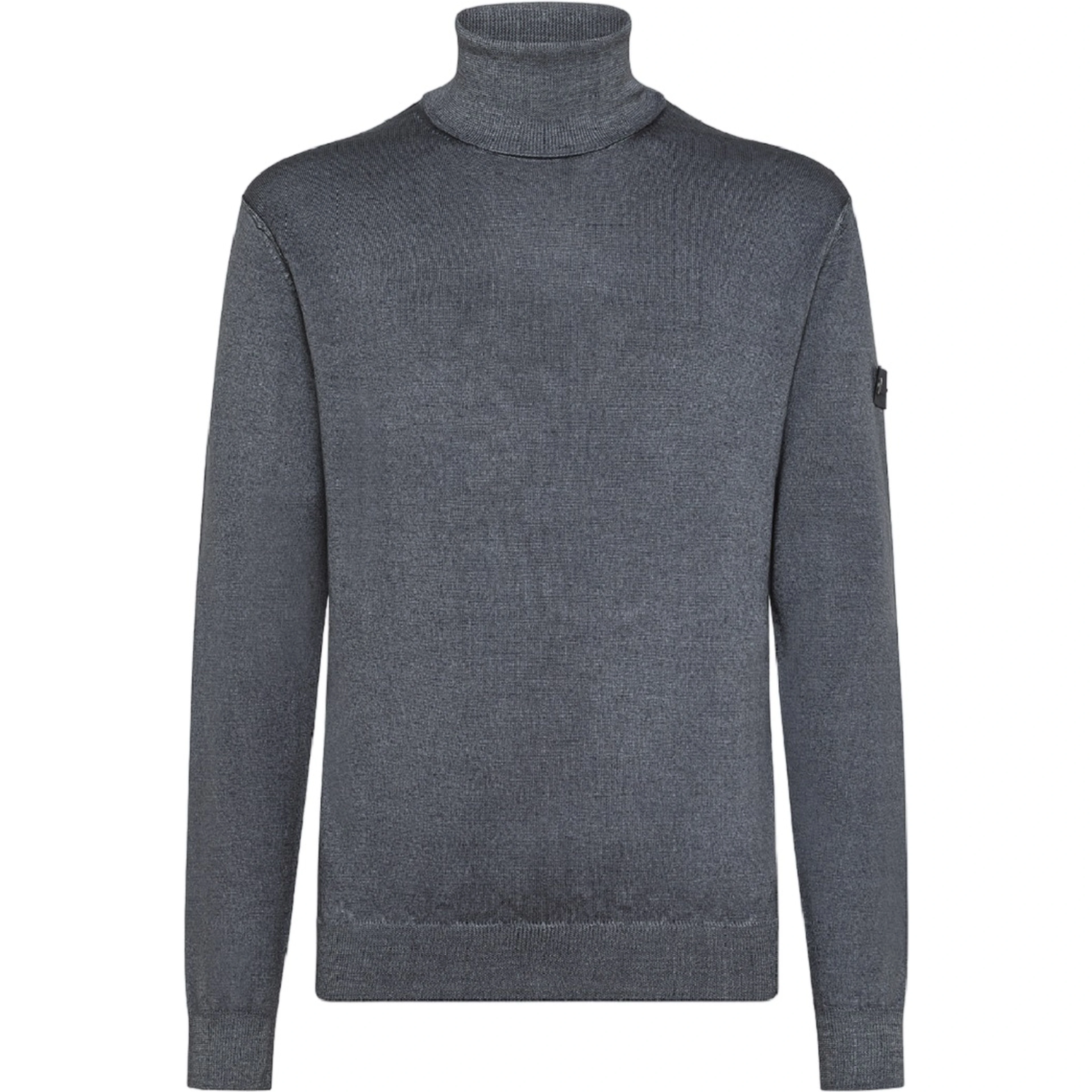 ribbed turtleneck sweater