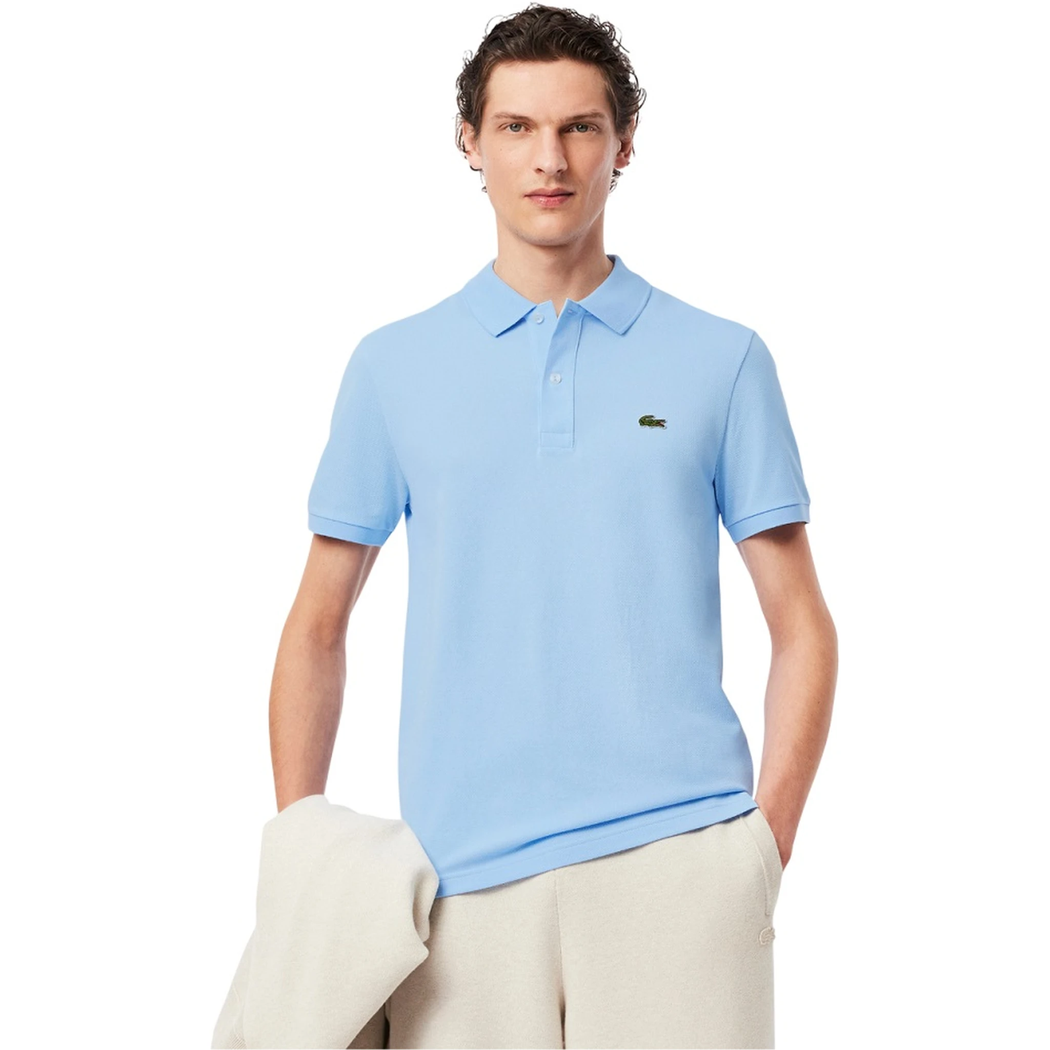 Lacoste T-shirts and Polos Clear Blue