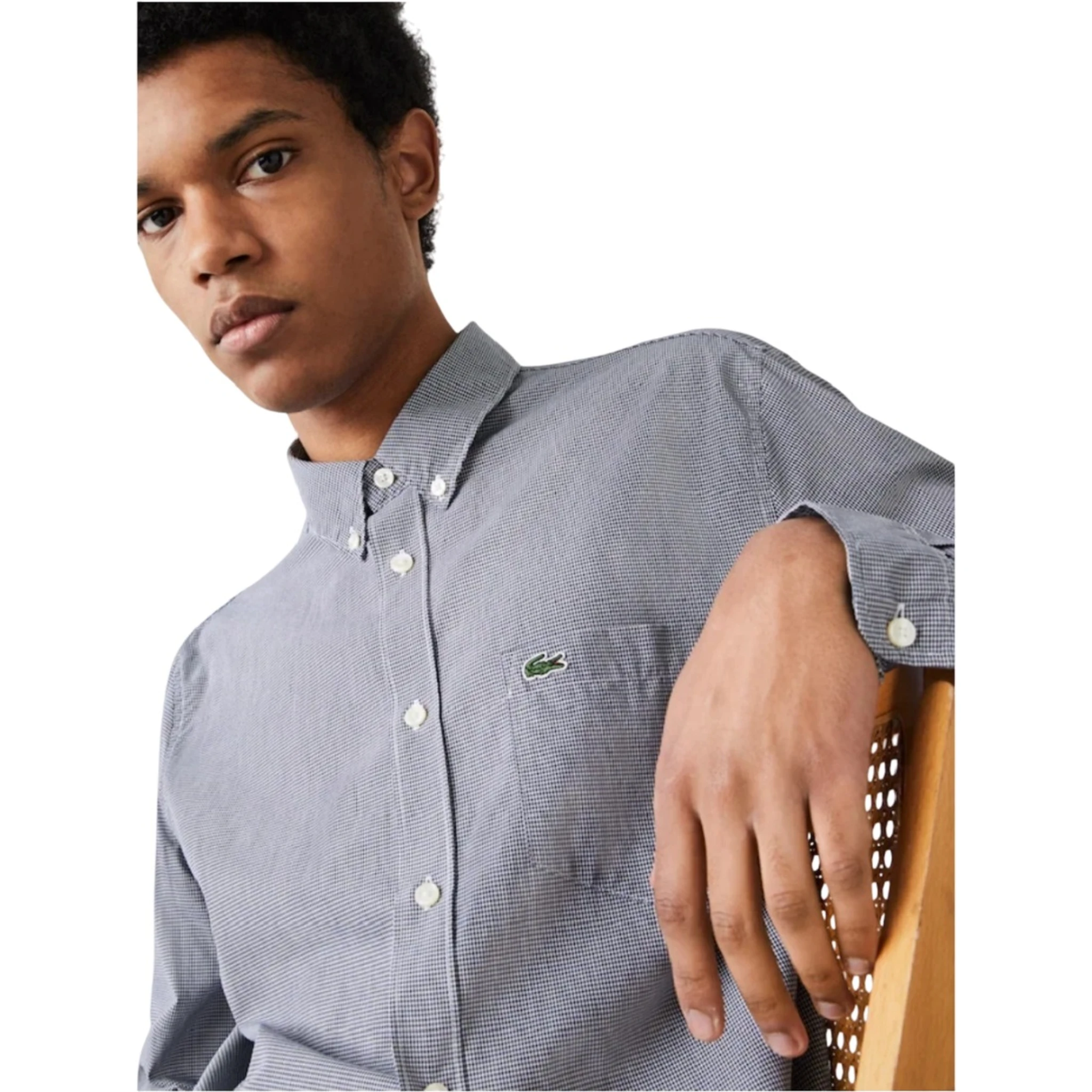 Lacoste Shirts Blue