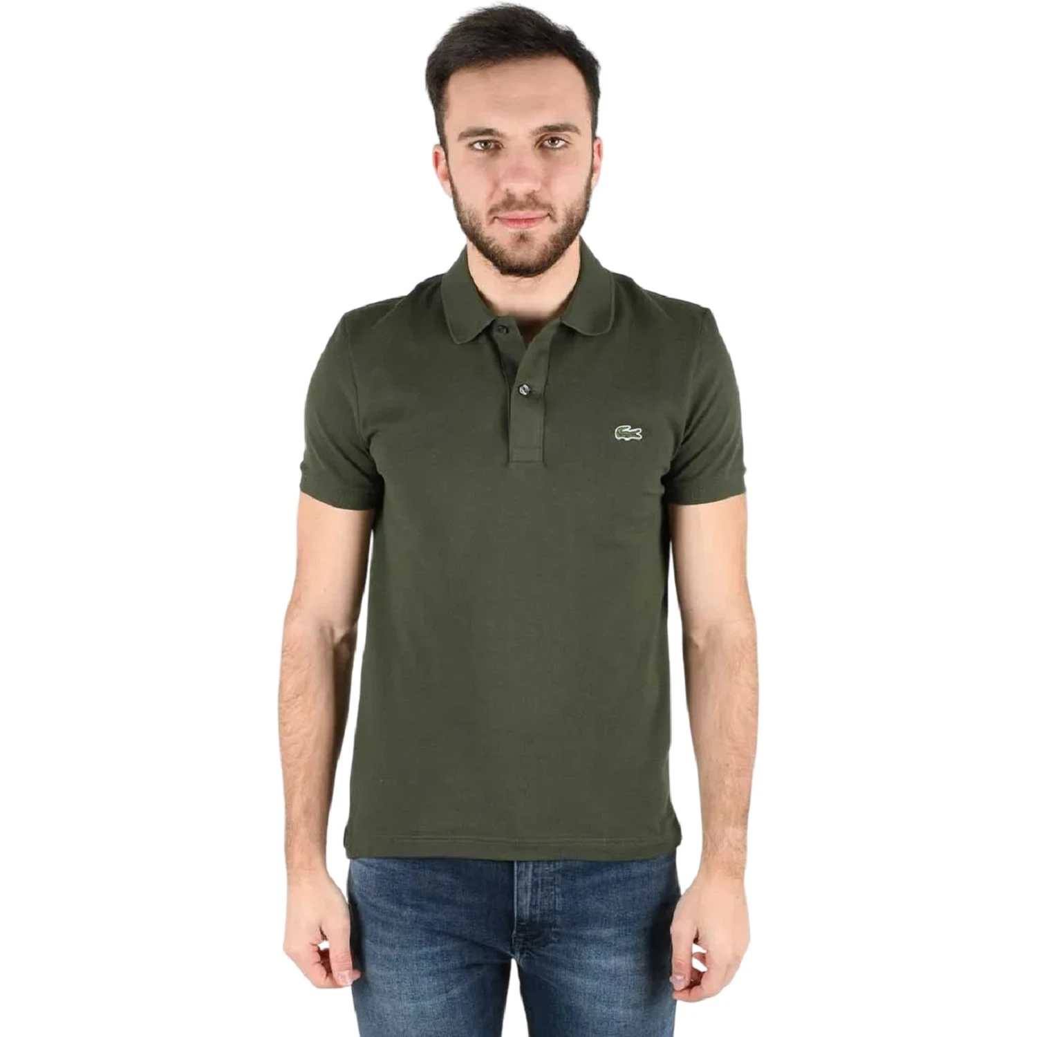 Lacoste T-shirts and Polos Green