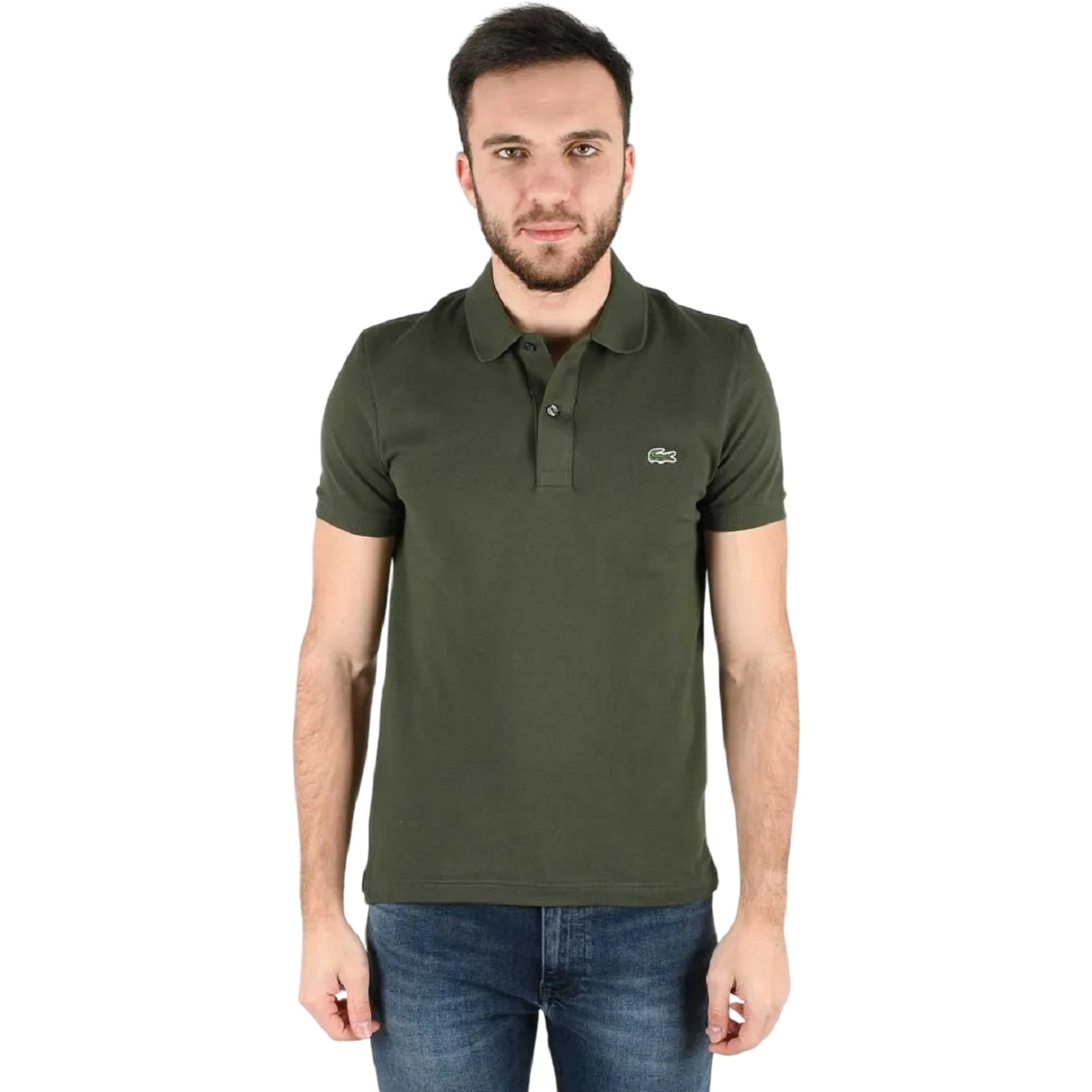 Lacoste T-shirts and Polos Green