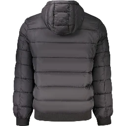 Black Polyamide Jackets & Coat
