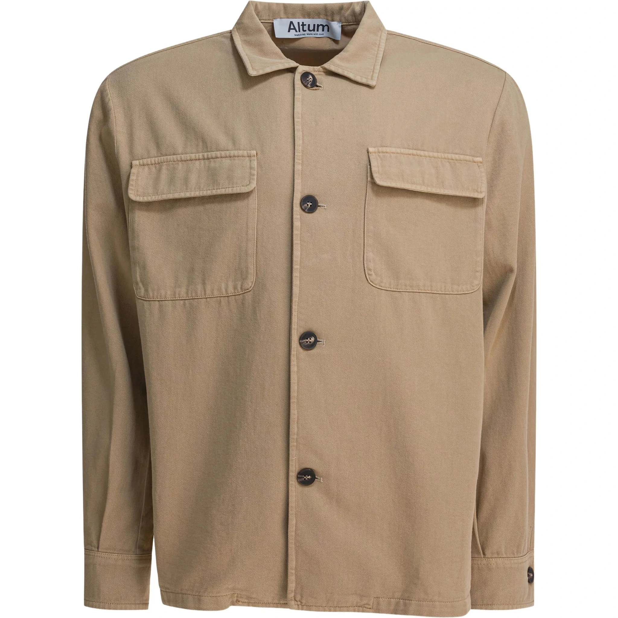 Cotton overshirt jacket
