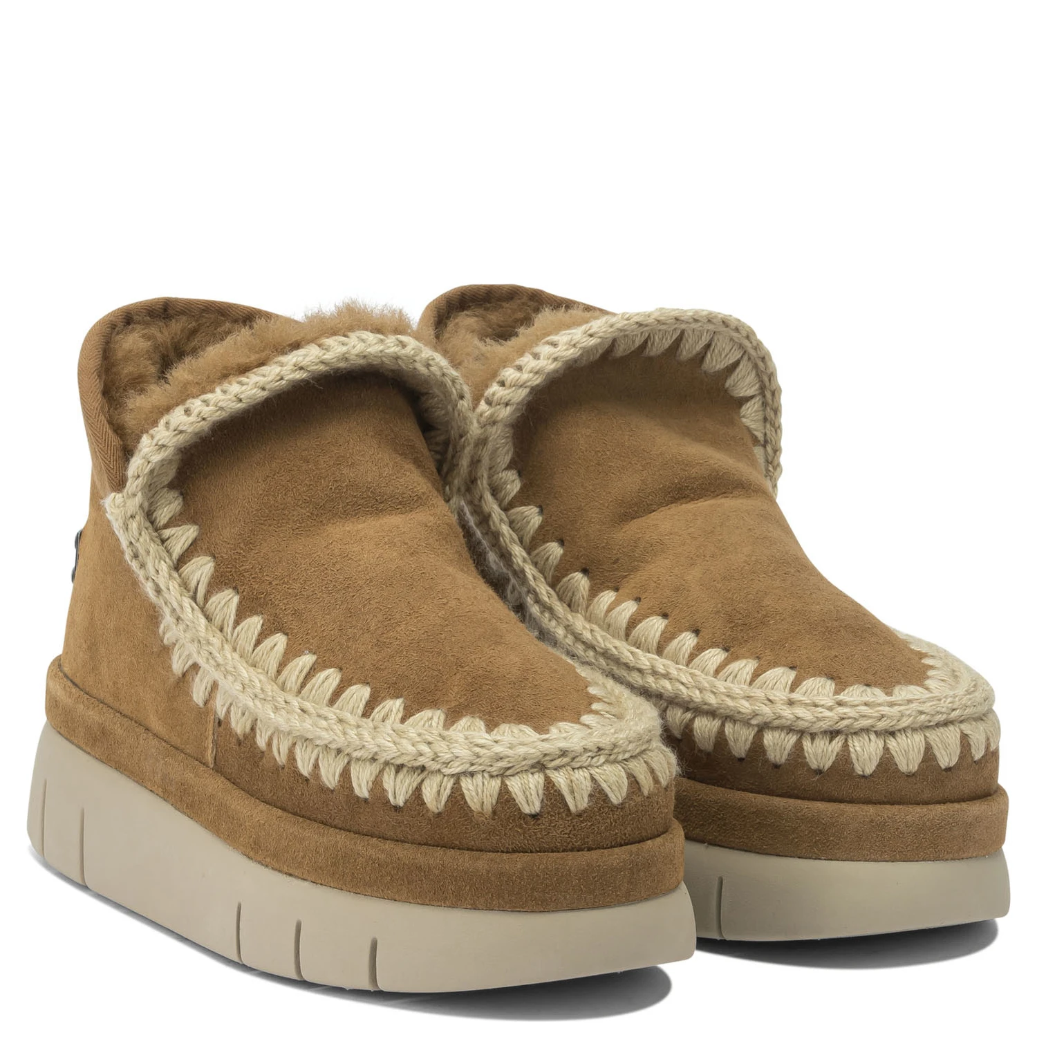 Wool ankle boots