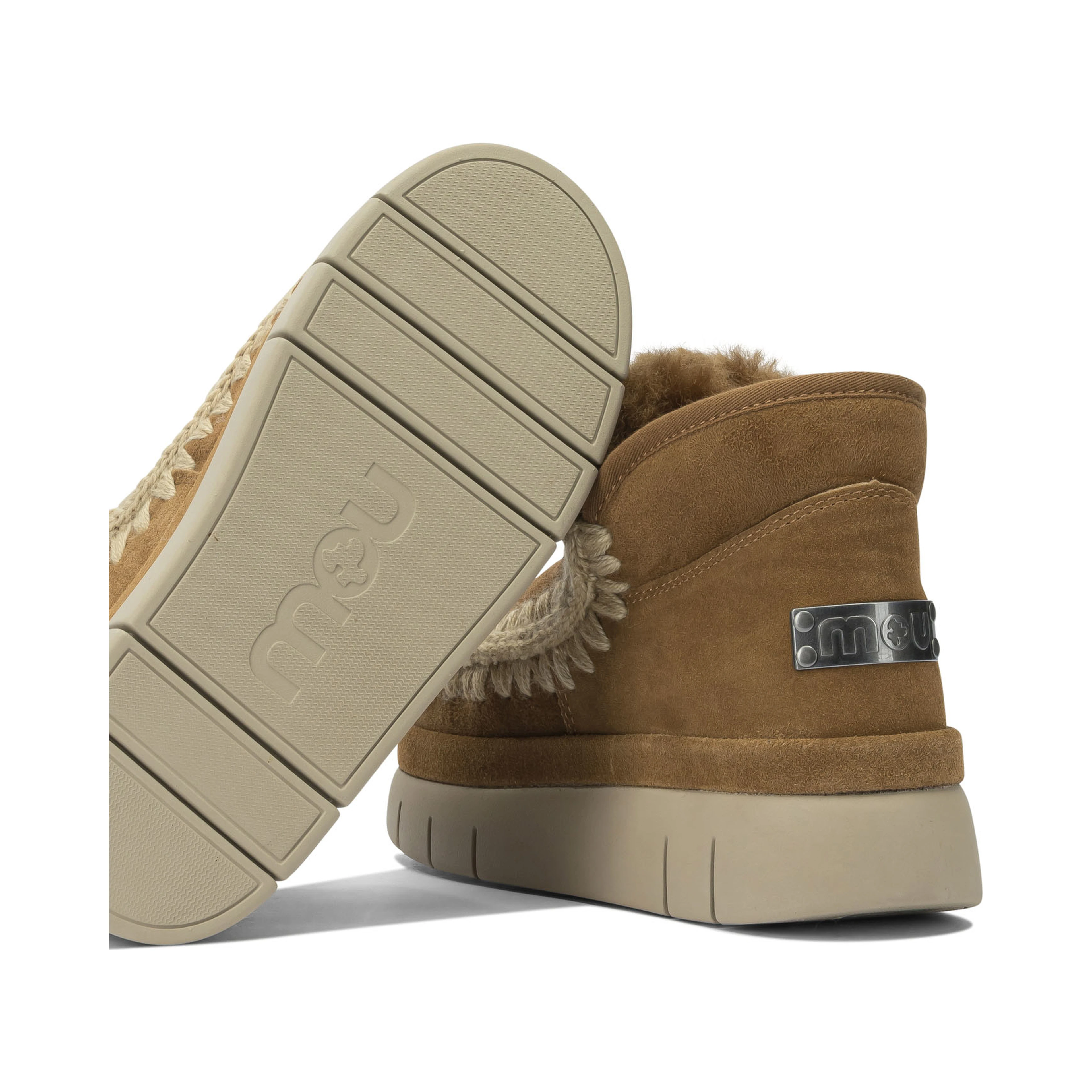Wool ankle boots