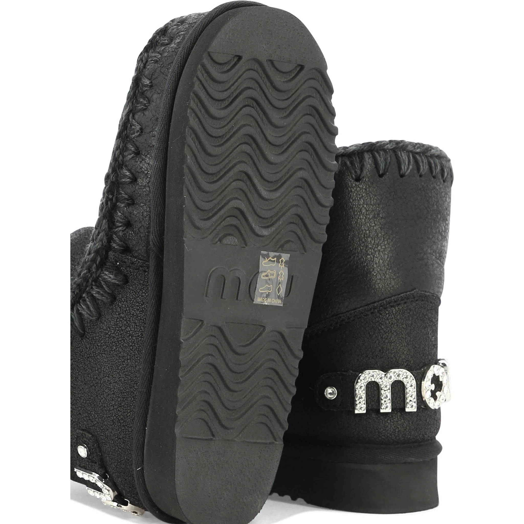 "Eskimo 18 rhinestones" ankle boots