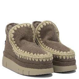 Wool ankle boots