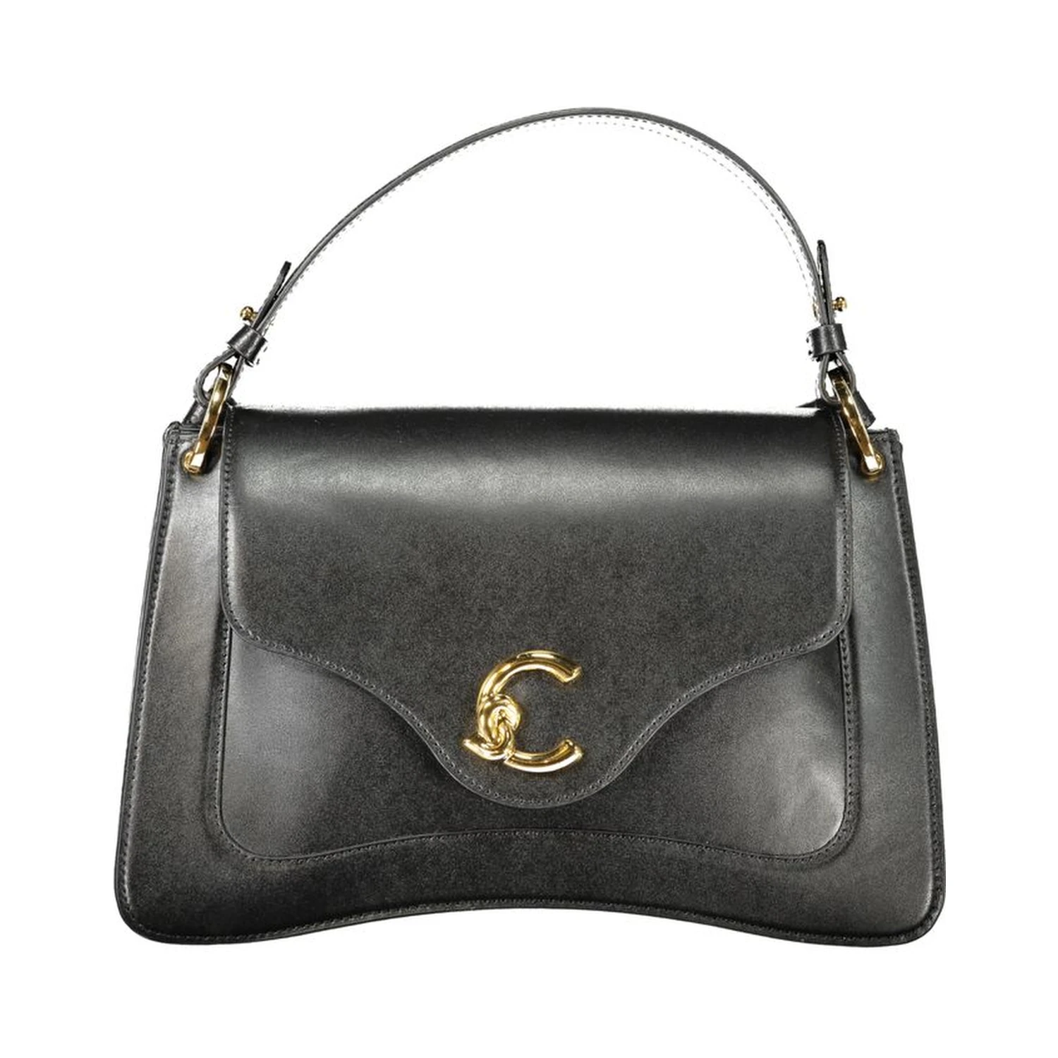 Black Leather Handbag