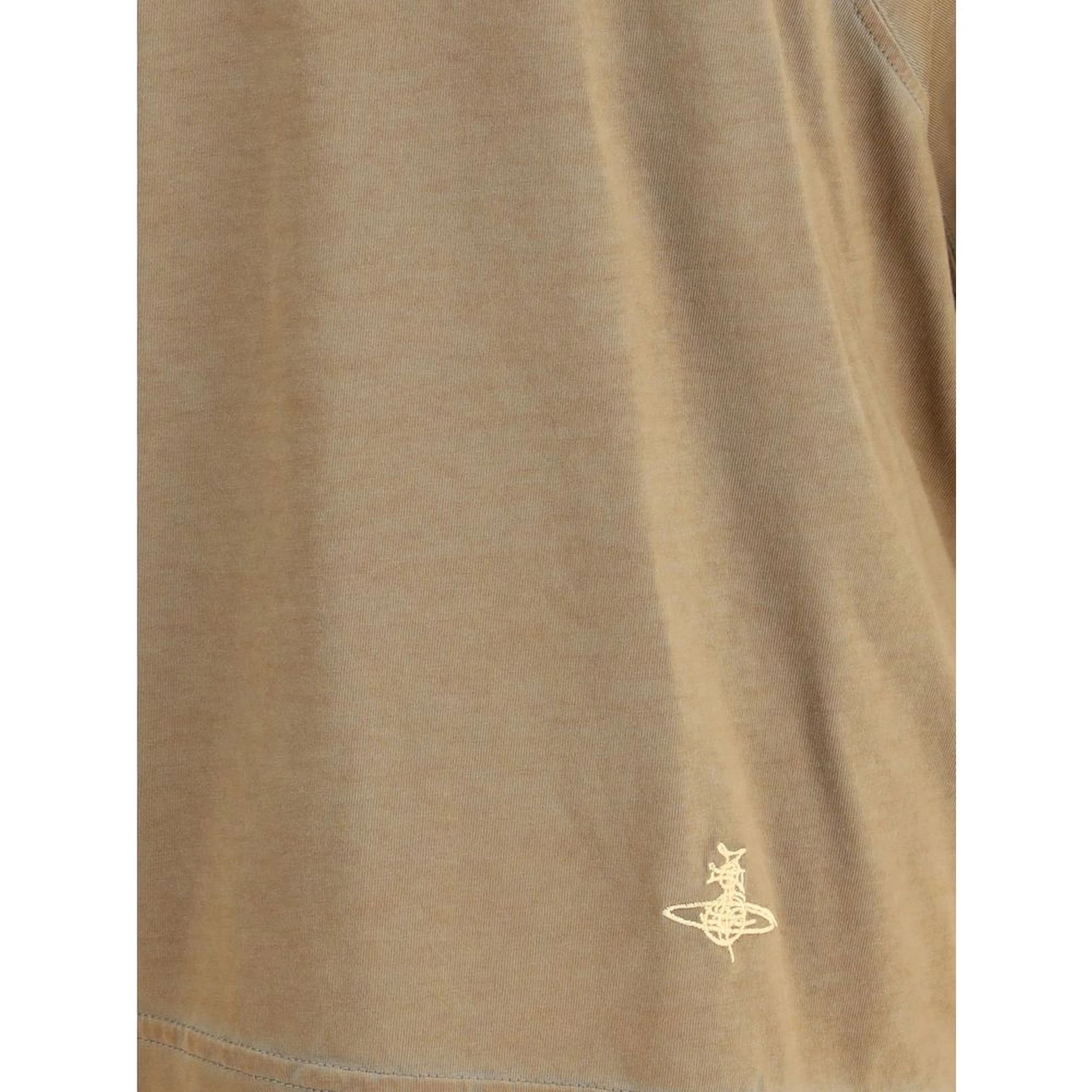 Brown Cotton Sportswear