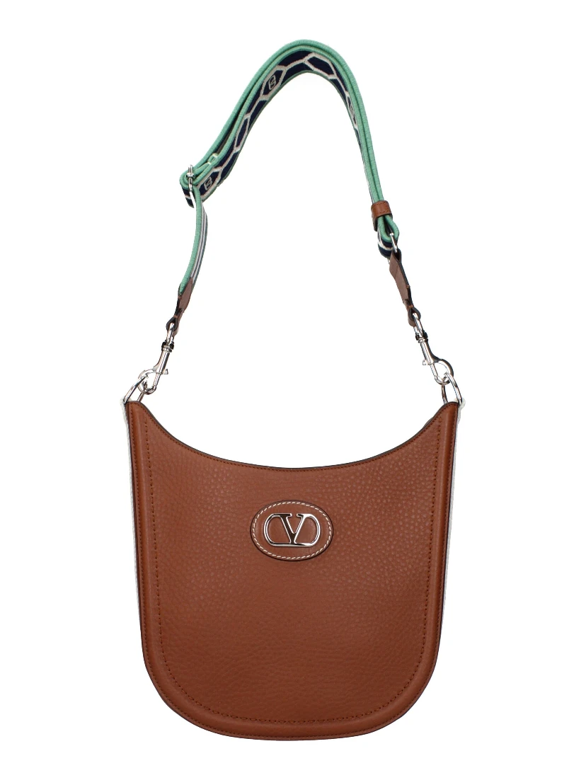 Brown Leather Crossbody Bag