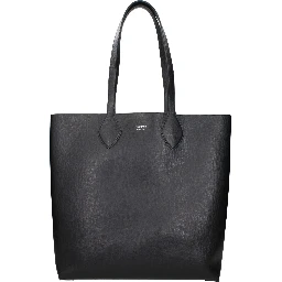 Black Leather Shoulder Bag