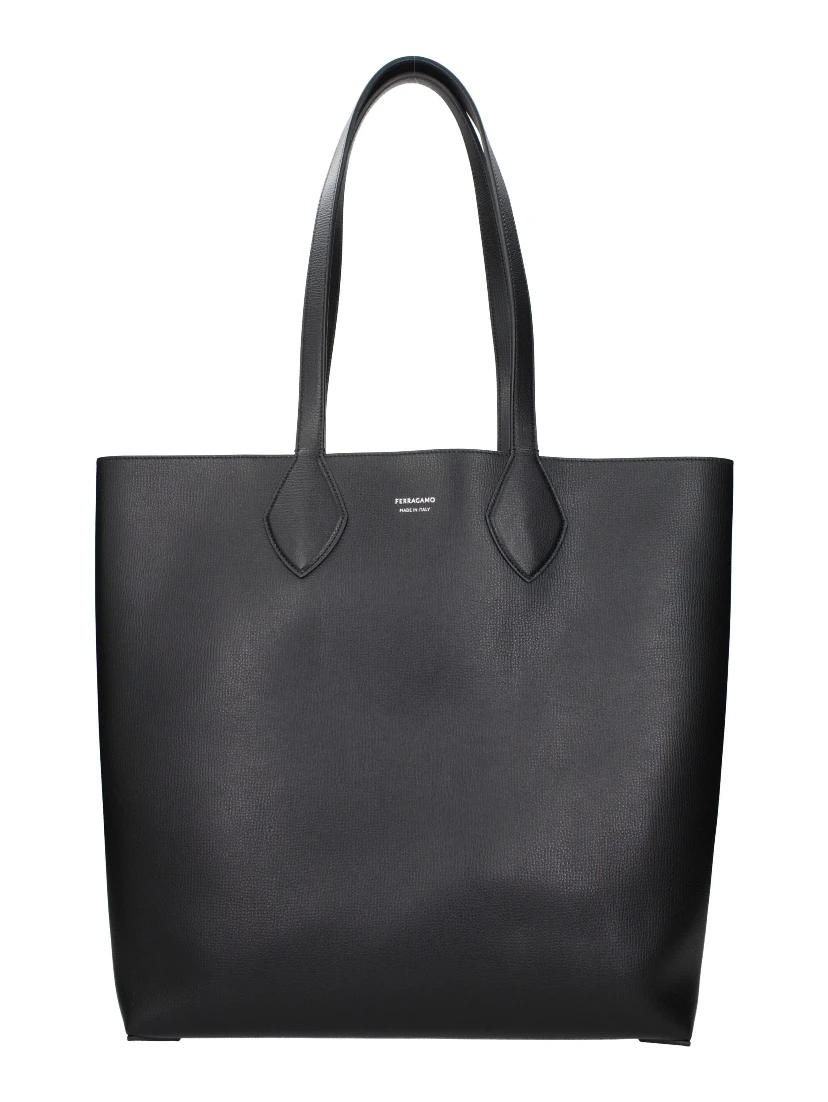 Black Leather Shoulder Bag