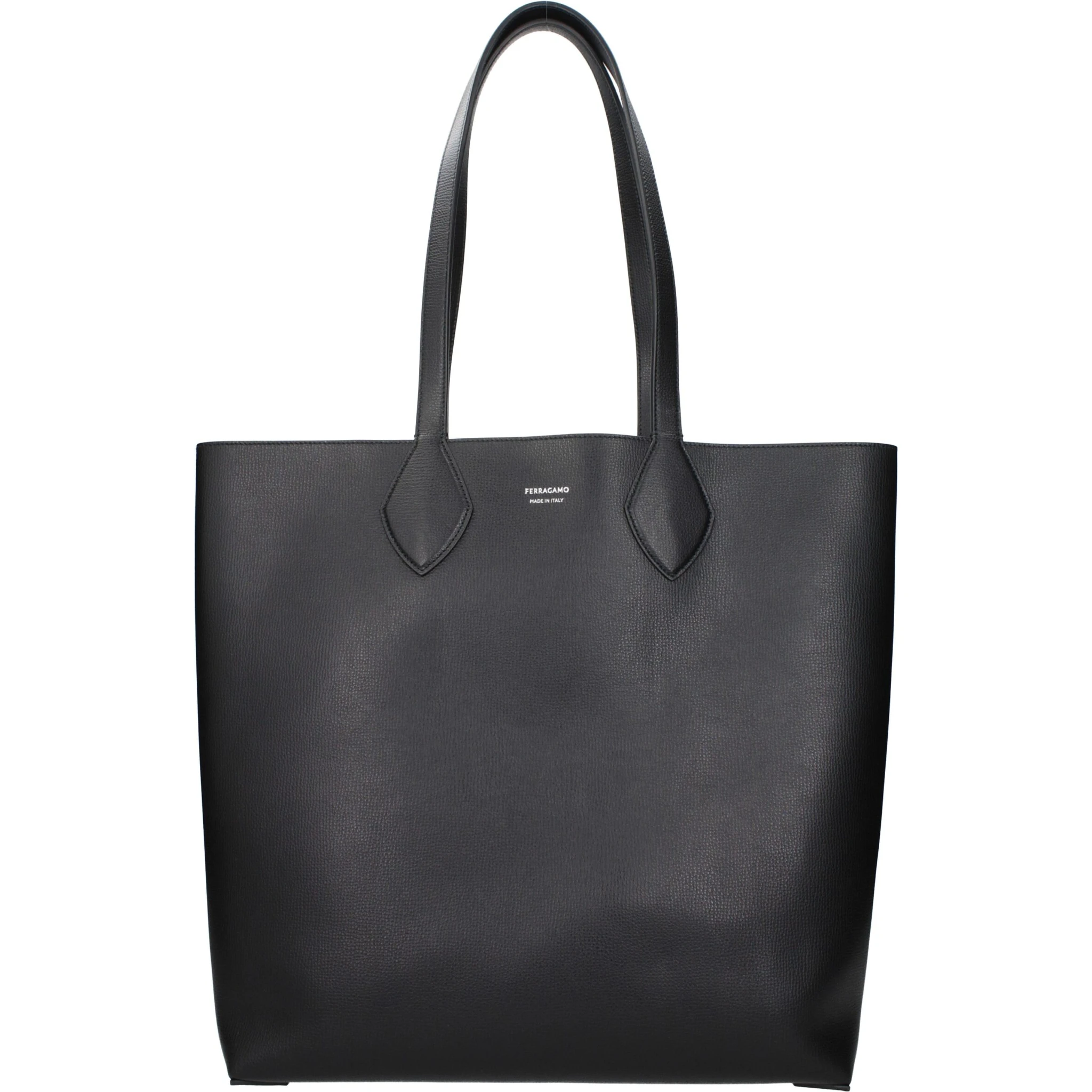 Black Leather Shoulder Bag