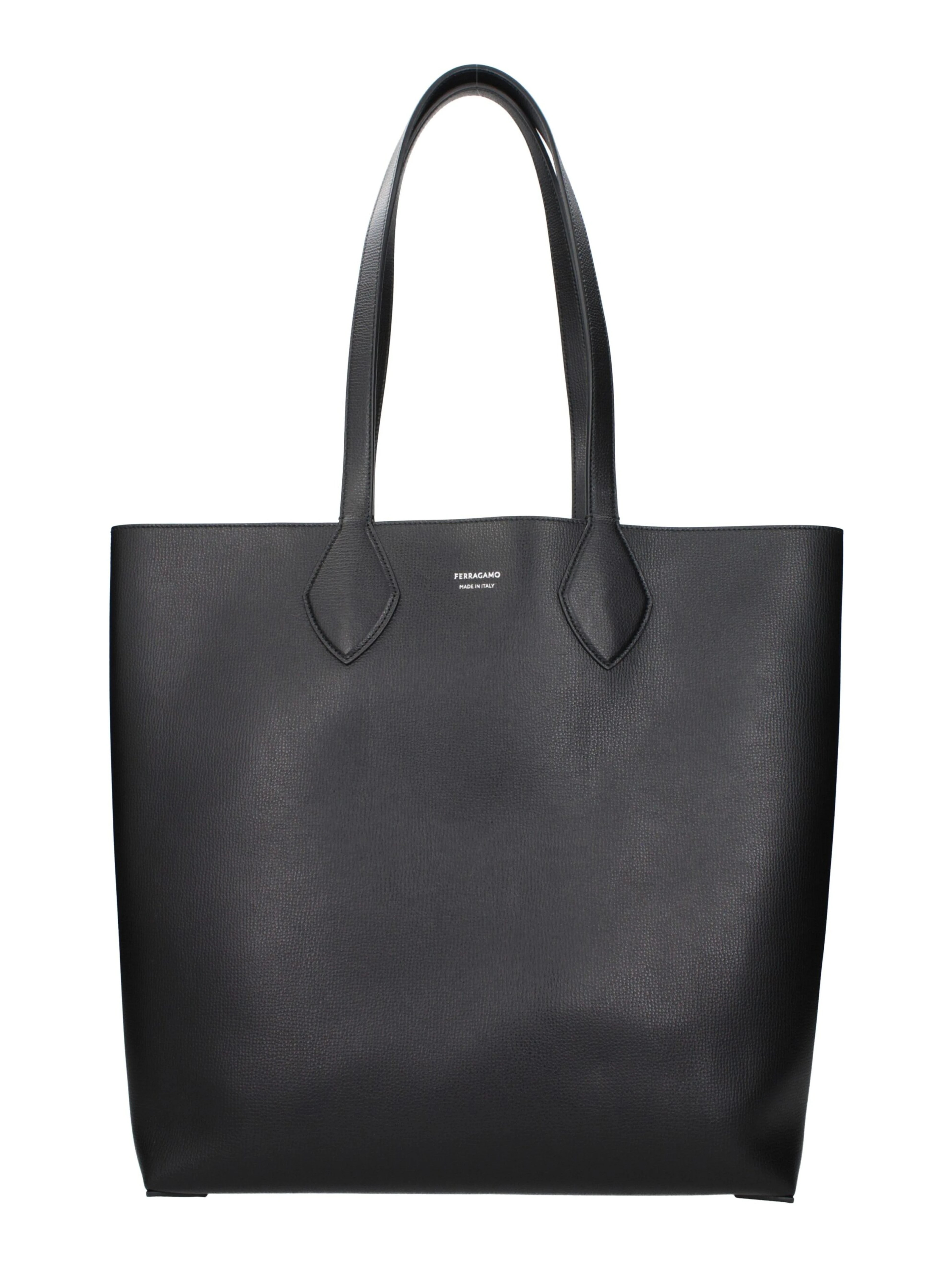 Black Leather Shoulder Bag