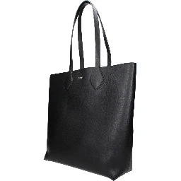 Black Leather Shoulder Bag