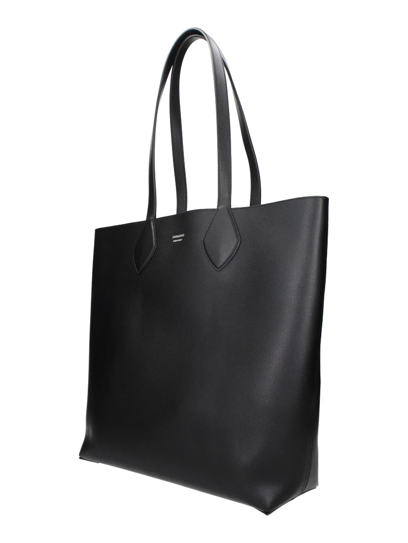 Black Leather Shoulder Bag