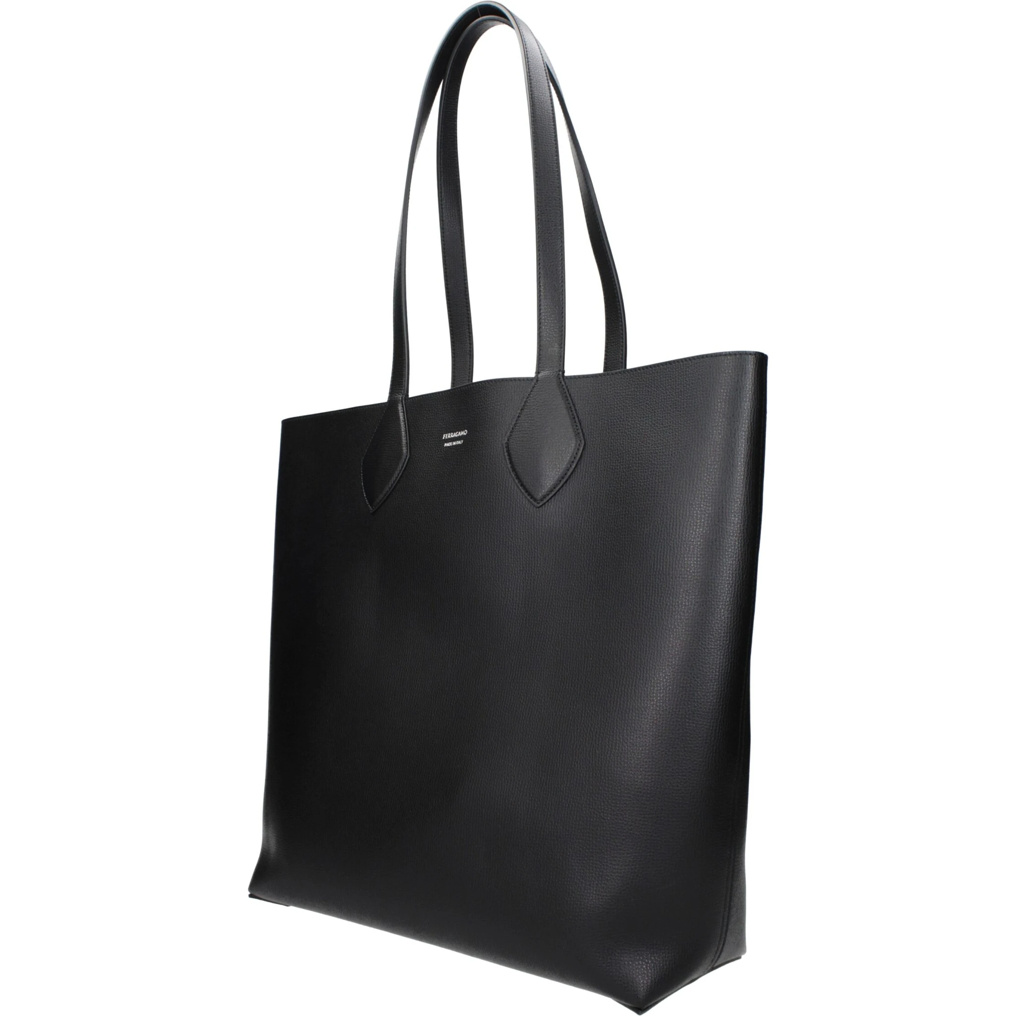 Black Leather Shoulder Bag