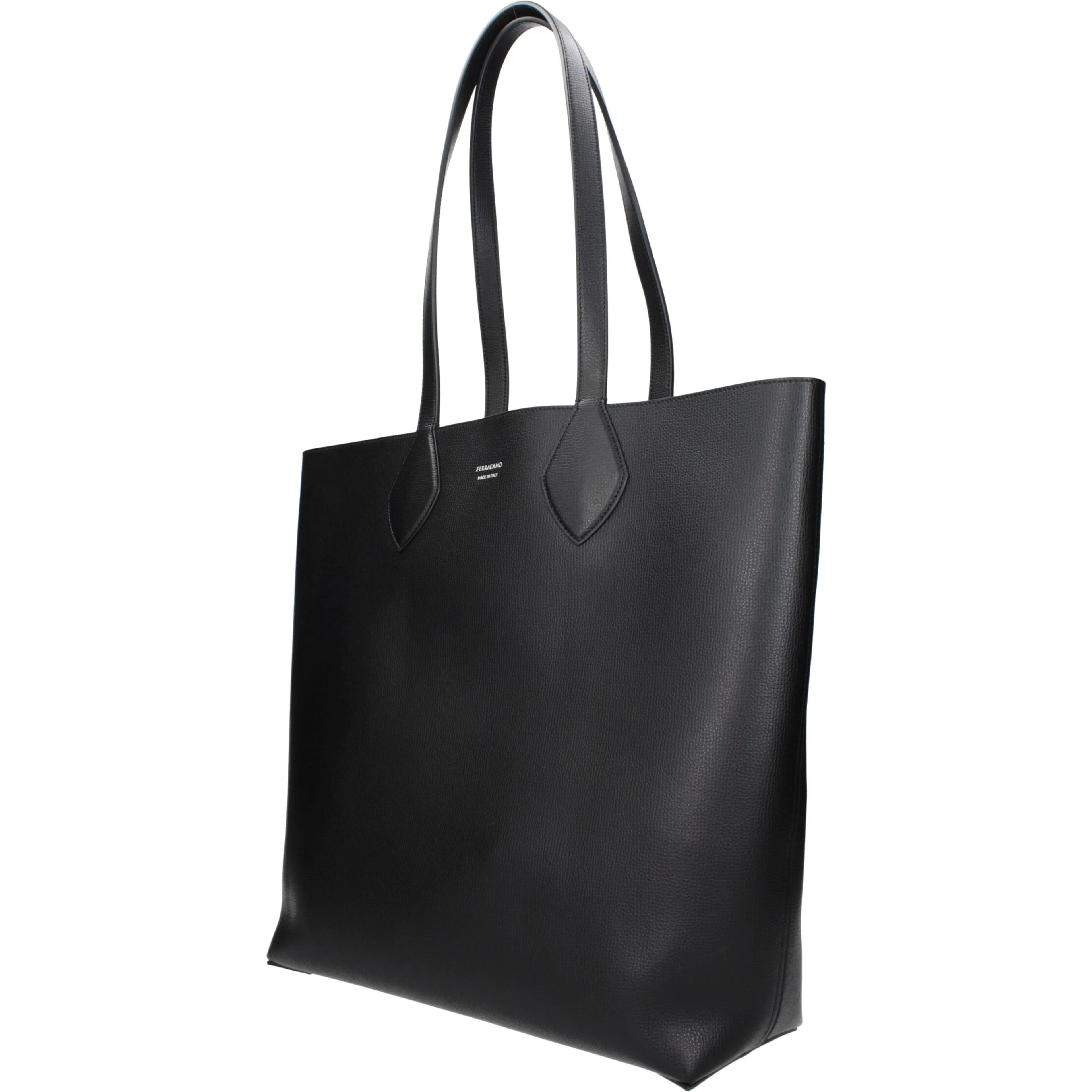 Black Leather Shoulder Bag