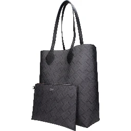 Black Leather Shoulder Bag