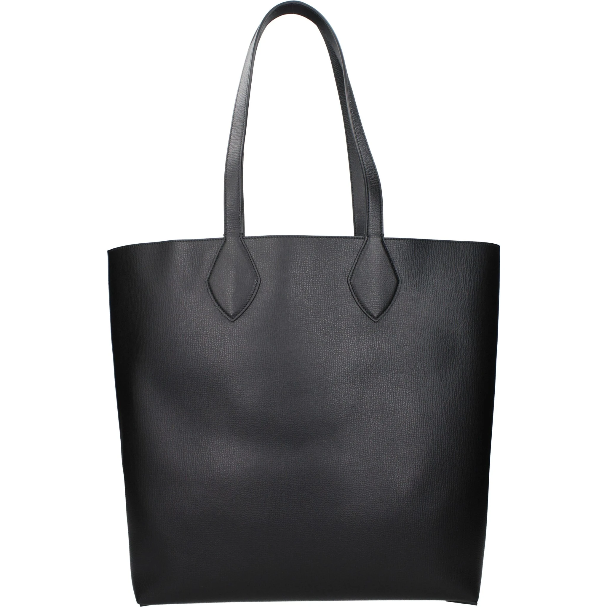 Black Leather Shoulder Bag