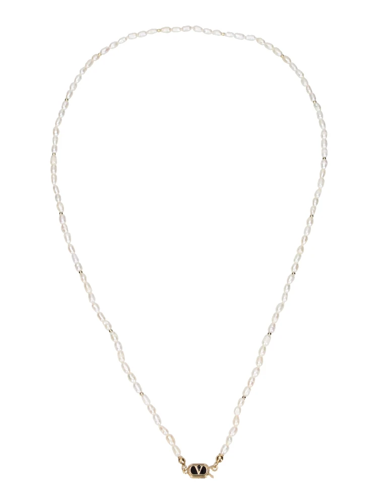 White Metal Necklace