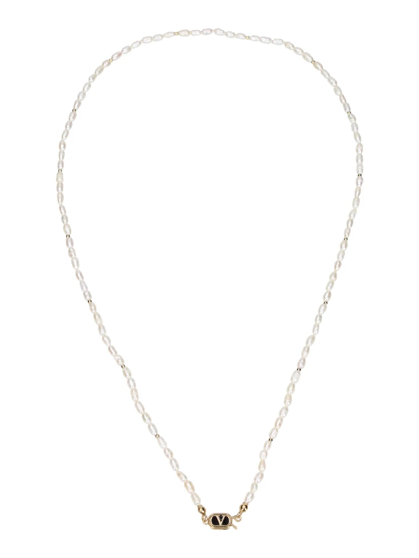 White Metal Necklace